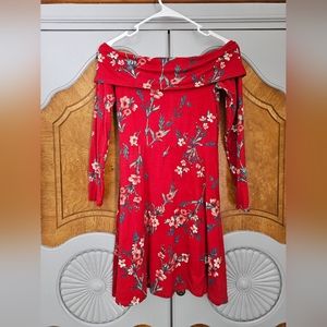 Buttery soft off shoulder dress